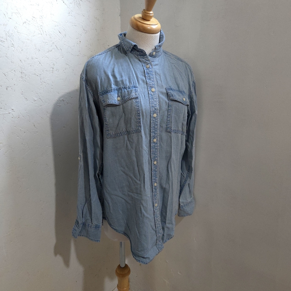 Ralph Lauren Blue Button Down Shirt